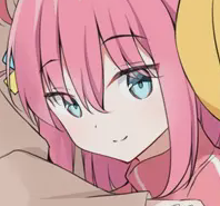 Profile picture (boochi the rock anime pfp) with dims of 198x185 and size of 44.28 KB