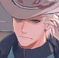 Profile picture (devil may cry pfp) with dims of 308x304 and size of 123.07 KB