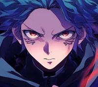 Profile picture (tanjiro anime pfp) with dims of 584x520 and size of 400.86 KB
