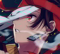 Profile picture (tanjiro anime pfp) with dims of 583x525 and size of 348.82 KB