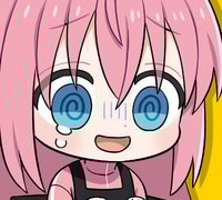 Profile picture (boochi the rock anime pfp) with dims of 400x360 and size of 176.12 KB