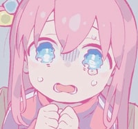 Profile picture (boochi the rock anime pfp) with dims of 415x389 and size of 179.65 KB