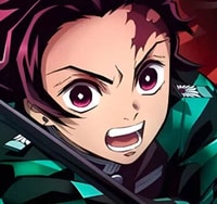 Profile picture (tanjiro anime pfp) with dims of 820x774 and size of 629.32 KB