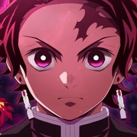 Profile picture (tanjiro anime pfp) with dims of 542x543 and size of 313.92 KB