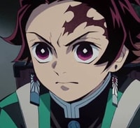 Profile picture (tanjiro anime pfp) with dims of 498x458 and size of 241.68 KB