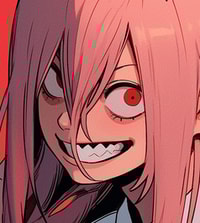 Profile picture (power chainsaw man pfp) with dims of 238x266 and size of 124.75 KB
