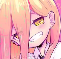 Profile picture (power chainsaw man pfp) with dims of 633x623 and size of 376.13 KB