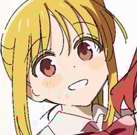 Profile picture (boochi the rock anime pfp) with dims of 213x210 and size of 75.65 KB