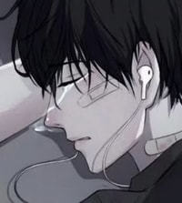 Profile picture (depressed anime pfp) with dims of 245x274 and size of 62.56 KB
