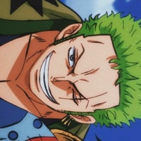 Profile picture (zoro anime pfp one eye) with dims of 668x668 and size of 622.64 KB