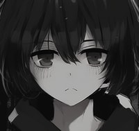 Profile picture (depressed anime pfp) with dims of 498x473 and size of 251.22 KB
