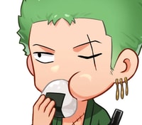 Profile picture (zoro anime pfp one eye) with dims of 556x490 and size of 168.69 KB