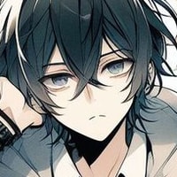 Profile picture (depressed anime pfp) with dims of 204x204 and size of 79.98 KB