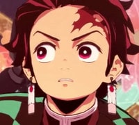 Profile picture (tanjiro anime pfp) with dims of 322x291 and size of 134.31 KB