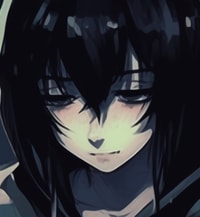 Profile picture (depressed anime pfp) with dims of 373x406 and size of 156.88 KB