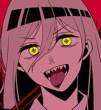 Profile picture (power chainsaw man pfp) with dims of 344x375 and size of 167.16 KB