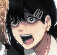 Profile picture (power chainsaw man pfp) with dims of 645x617 and size of 462.78 KB