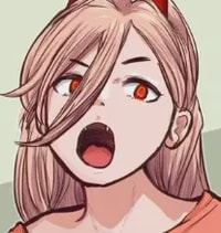 Profile picture (power chainsaw man pfp) with dims of 207x219 and size of 67.26 KB