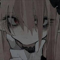 Profile picture (depressed anime pfp) with dims of 236x236 and size of 53.77 KB