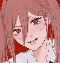 Profile picture (power chainsaw man pfp) with dims of 595x625 and size of 481.83 KB