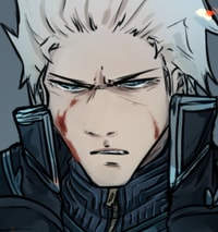 Profile picture (vergil pfp) with dims of 318x340 and size of 163.25 KB