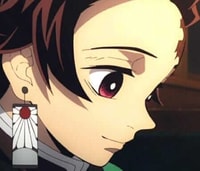 Profile picture (tanjiro anime pfp) with dims of 449x385 and size of 136.61 KB