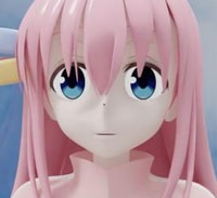 Profile picture (boochi the rock anime pfp) with dims of 256x235 and size of 61.83 KB