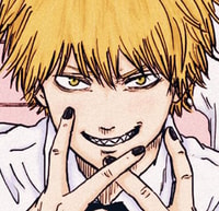 Profile picture (power chainsaw man pfp) with dims of 379x366 and size of 262.50 KB