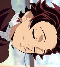 Profile picture (tanjiro anime pfp) with dims of 221x248 and size of 81.90 KB
