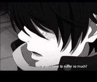Profile picture (depressed anime pfp) with dims of 381x324 and size of 77.35 KB