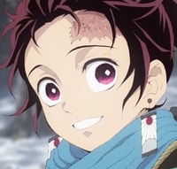 Profile picture (tanjiro anime pfp) with dims of 731x700 and size of 487.16 KB