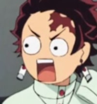 Profile picture (tanjiro anime pfp) with dims of 256x276 and size of 70.14 KB