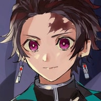 Profile picture (tanjiro anime pfp) with dims of 476x476 and size of 273.40 KB