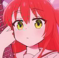Profile picture (boochi the rock anime pfp) with dims of 203x199 and size of 62.02 KB