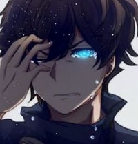 Profile picture (depressed anime pfp) with dims of 211x221 and size of 61.23 KB