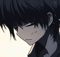 Profile picture (depressed anime pfp) with dims of 274x260 and size of 95.14 KB