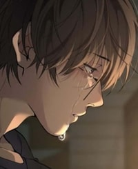 Profile picture (depressed anime pfp) with dims of 1158x1422 and size of 616.92 KB