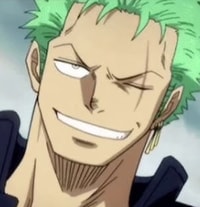 Profile picture (zoro anime pfp one eye) with dims of 304x315 and size of 112.81 KB