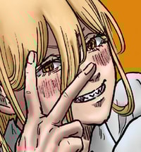 Profile picture (power chainsaw man pfp) with dims of 401x434 and size of 264.51 KB